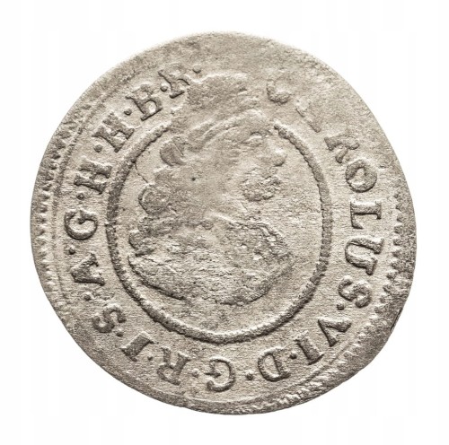 Węgry, Karol VI 1711-1740, 1 poltura 1721 PH