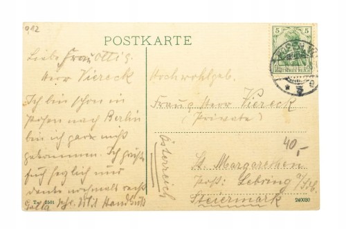 POZNAŃ - ŚW. MARCIN, POCZTA, BANK, AKADEMIA 1910