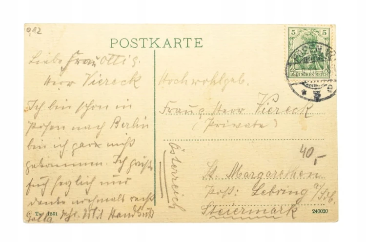 POZNAŃ - ŚW. MARCIN, POCZTA, BANK, AKADEMIA 1910