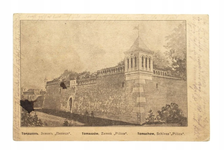 TOMASZÓW - ZAMEK PILICA 1915