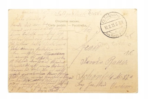 TOMASZÓW - ZAMEK PILICA 1915