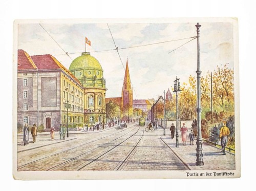 POZNAŃ - UL. FREDRY, KOŚCIÓŁ, OKUPACJA