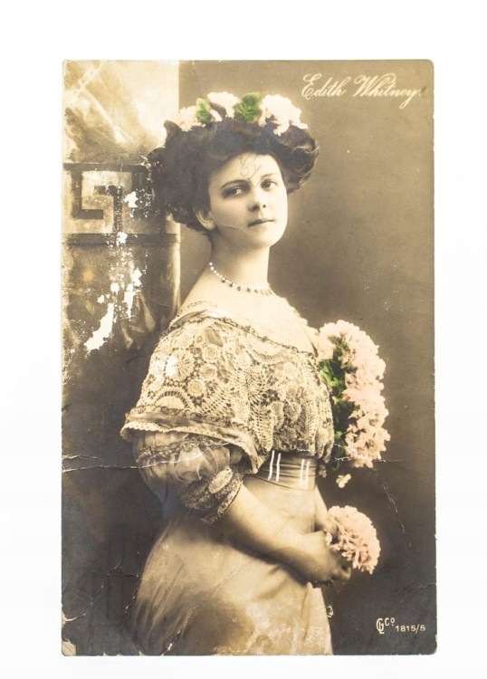 EDITH WHITNEY - STEMPEL POZNAŃ 1909