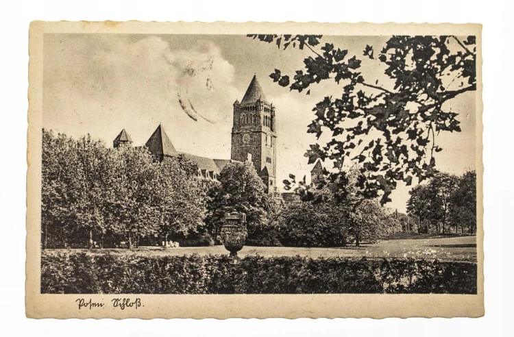 POZNAŃ - ZAMEK CESARSKI, STEMPEL KRIEGS WHW 1940