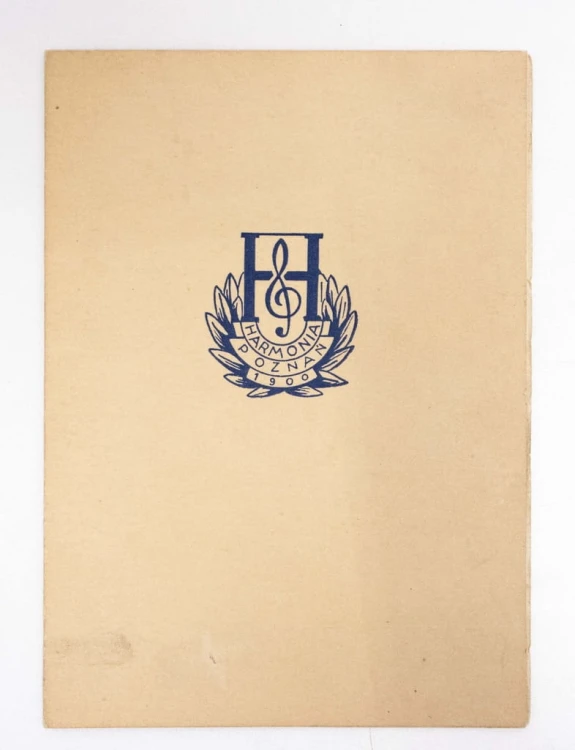 PROGRAM + PLAKAT - KONCERT MUZYKI POLSKIEJ 1957
