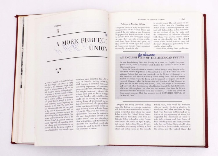 STARA KSIĄŻKA HISTORY OF THE UNITED STATES 1964