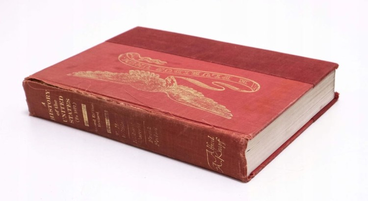 STARA KSIĄŻKA HISTORY OF THE UNITED STATES 1964