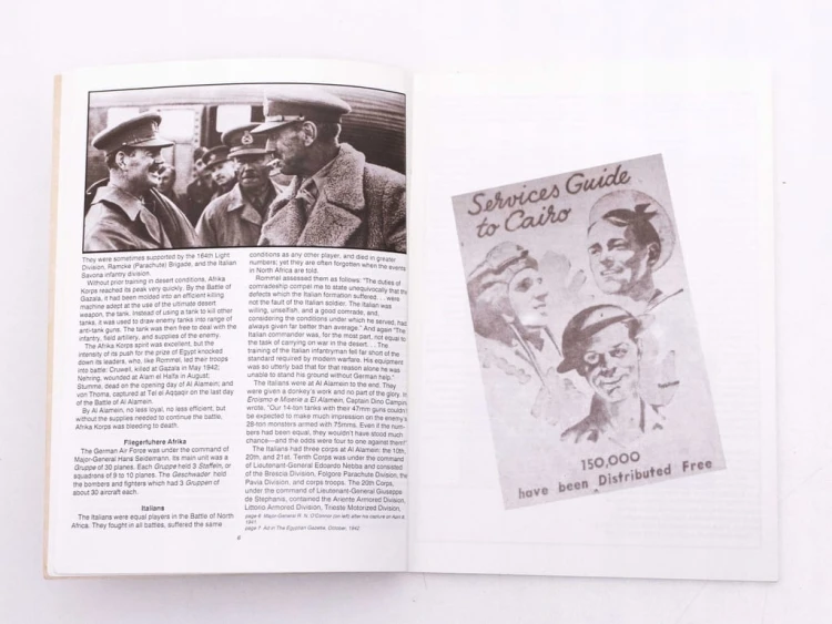 STARA KSIĄŻKA WOJSKOWA ALAMEIN 1992
