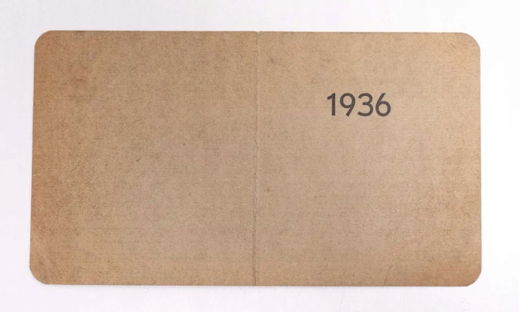 STARY DOKUMENT HOLENDERSKIE STOW. NARCIARSKIE 1936