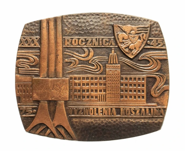 MEDAL 30 ROCZNICA WYZWOLENIA KOSZALINA 1975