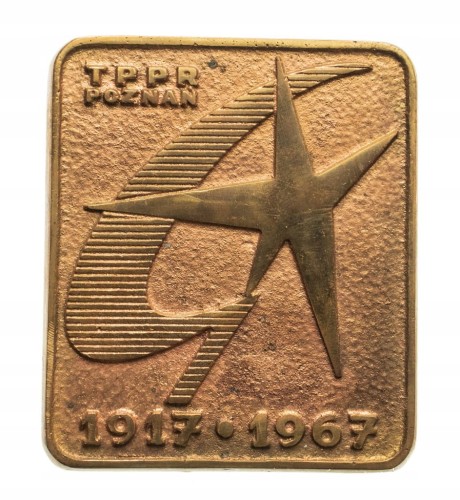MEDAL 50 LAT TPPR POZNAŃ 1917 - 1967