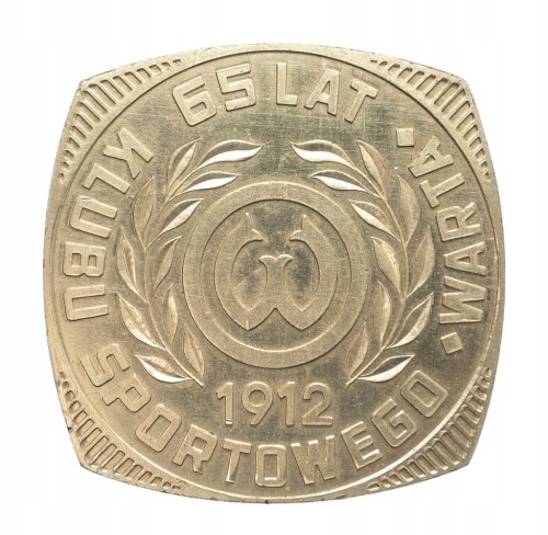 MEDAL 65 LAT KS WARTA POZNAŃ / ZPM H. CEGIELSKI
