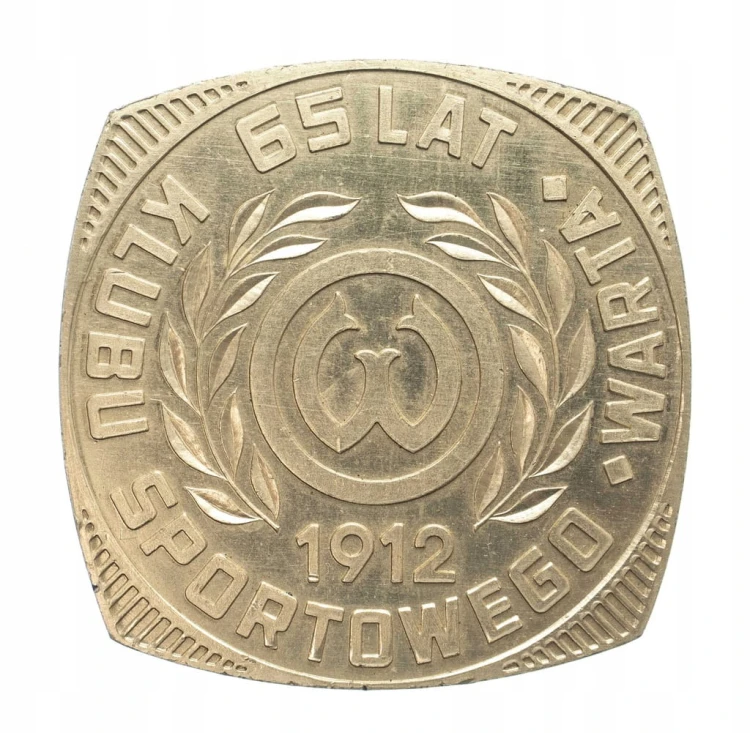 MEDAL 65 LAT KS WARTA POZNAŃ / ZPM H. CEGIELSKI