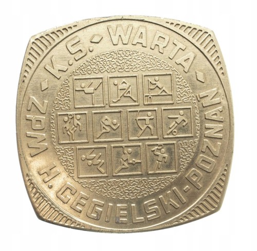 MEDAL 65 LAT KS WARTA POZNAŃ / ZPM H. CEGIELSKI