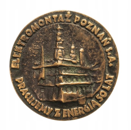 MEDAL 50 LAT ELEKTROMONTAŻ POZNAŃ 1959 - 2009