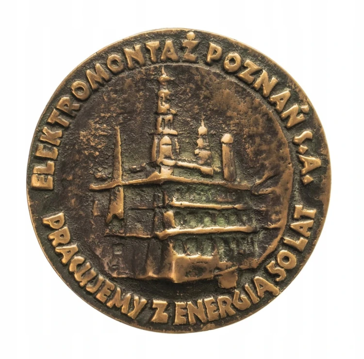 MEDAL 50 LAT ELEKTROMONTAŻ POZNAŃ 1959 - 2009