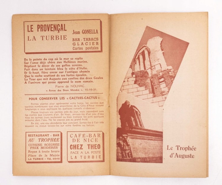 STARA ULOTKA LA TURBIE LAGHET 1950