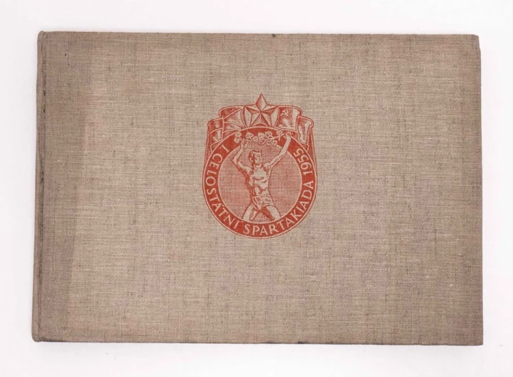 STARA KSIĄŻKA SPARTAKIADA CZECHOSŁOWACJA 1955