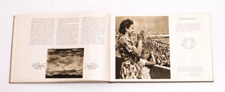 STARA KSIĄŻKA SPARTAKIADA CZECHOSŁOWACJA 1955