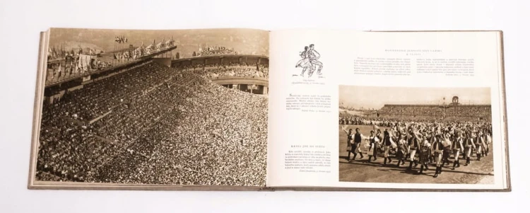 STARA KSIĄŻKA SPARTAKIADA CZECHOSŁOWACJA 1955