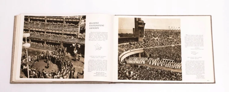STARA KSIĄŻKA SPARTAKIADA CZECHOSŁOWACJA 1955