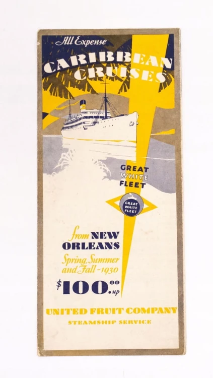 STARA ULOTKA PROM CARIBBEAN CRUISE 1930