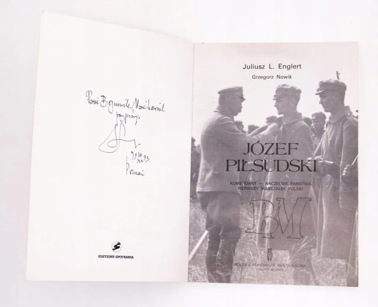 KSIĄŻKA JÓZEF PIŁSUDSKI 1991
