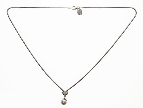 STARY SREBRNY WISIOREK Z KAMIENIEM 925 s.OLIVER