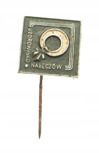 ODZNAKA WPINKA UZDROWISKO NAŁĘCZÓW