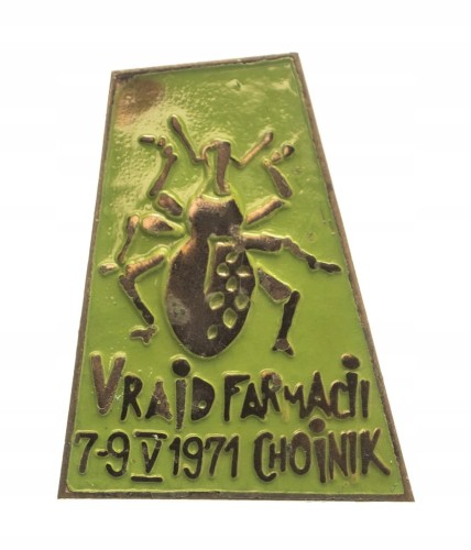 ODZNAKA V RAJD FAMRACJI CHOJNIK 1971