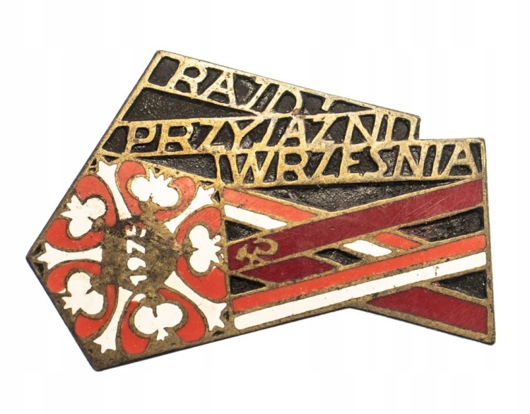 ODZNAKA RAJD PRZYJAŹNI WRZEŚNIA 1975