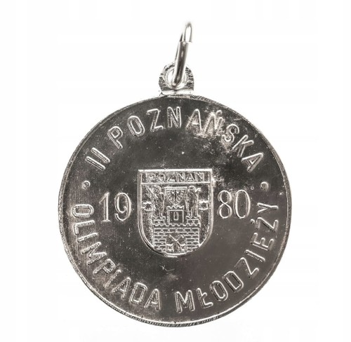 MEDAL II POZNAŃSKA OLIMPIADA MŁODZIEŻY 1980