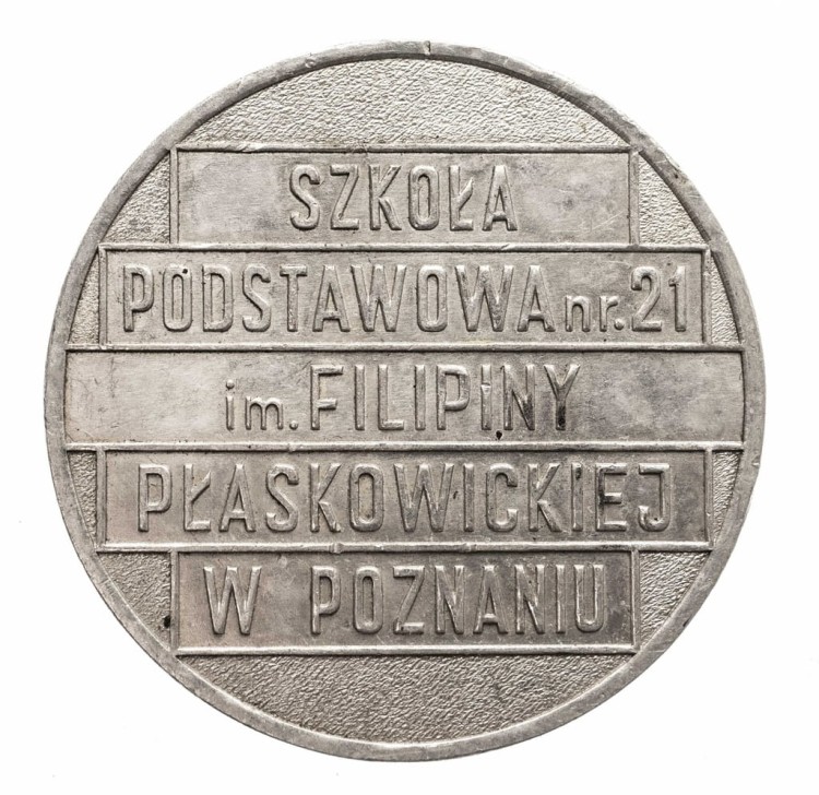 MEDAL SP NR 21 IM. FILIPINY PŁASKOWICKIEJ POZNAŃ