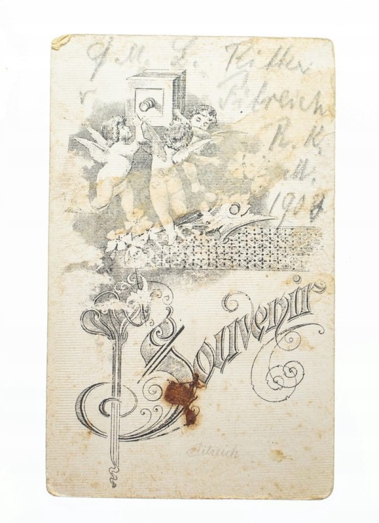 FOT. MEŻCZYZNA W MUNDURZE Z ODZNACZENIAMI 1903