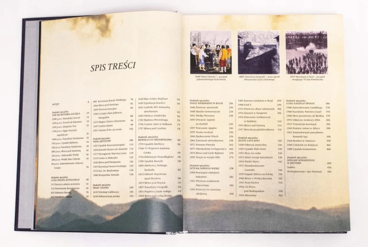 KSIĄŻKA ZDARZENIA KTÓRE ZMIENIŁY ŚWIAT 1997