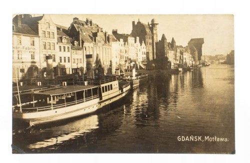 GDAŃSK - MOTŁAWA, STATEK 1930