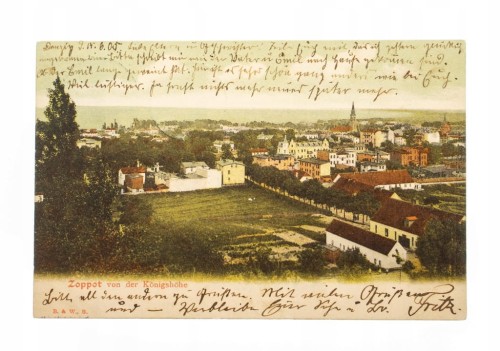 SOPOT - WIDOK OGÓLNY 1905