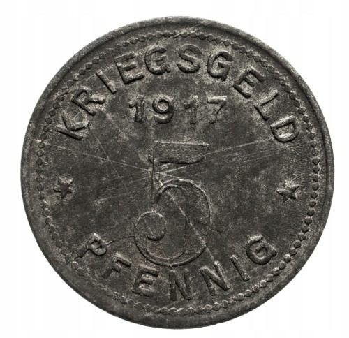 WITTEN 5 PF 1917 ROK st.3 cynk