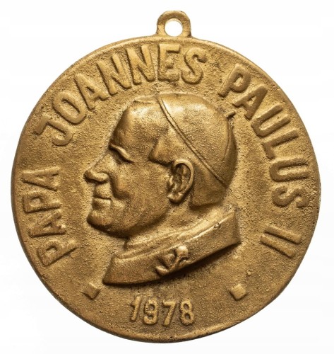 MEDAL Z UCHEM JAN PAWEŁ II 1978
