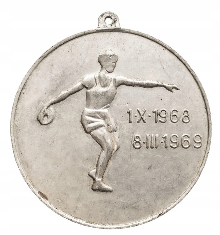 4 ZIMOWA SPARTAKIADA P. G. K. P. T. POZNAŃ 1968-69