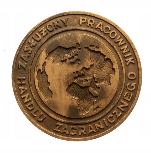 MEDAL ZASŁUŻONY PRACOWNIK HANDLU ZAGRANICZNEGO