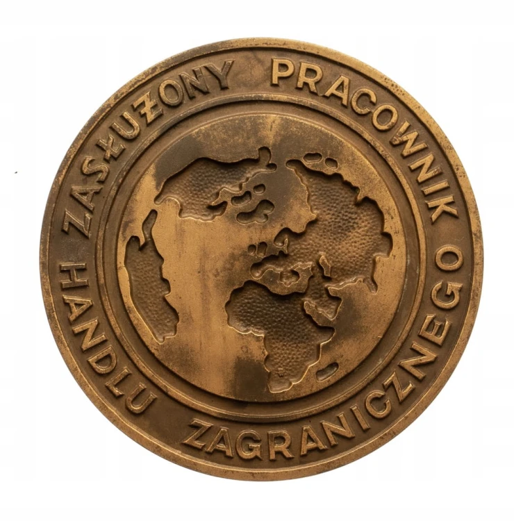 MEDAL ZASŁUŻONY PRACOWNIK HANDLU ZAGRANICZNEGO