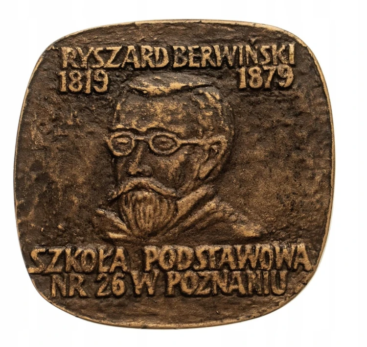 MEDAL WRĘCZENIE SZTANDARU SP NR. 26 POZNAŃ 1974