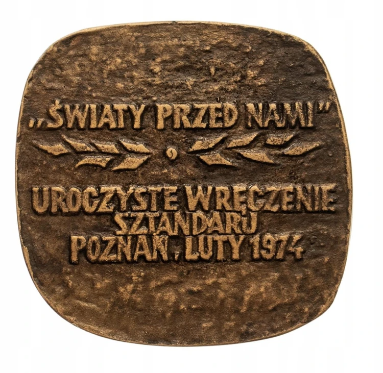 MEDAL WRĘCZENIE SZTANDARU SP NR. 26 POZNAŃ 1974