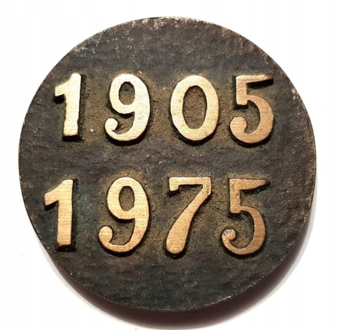 MEDAL 70 LAT ZZPHIS 1905-1975