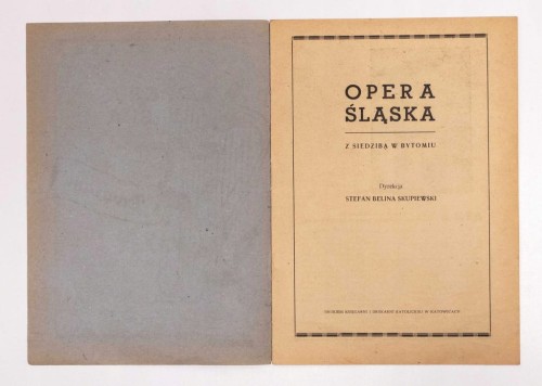 STARY PROGRAM AIDA - OPERA ŚLĄSKA BYTOM