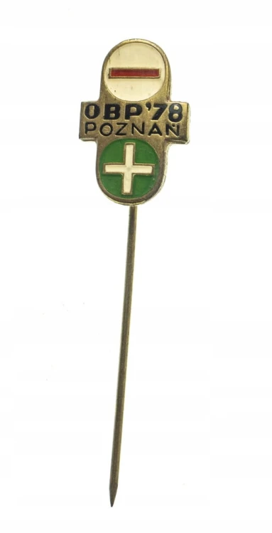 ODZNAKA WPINKA OBP POZNAŃ 1978