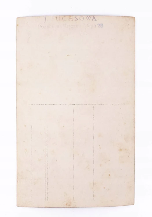 STARA FOTOGRAFIA - ZDJĘCIE RODZINNE, FOT. FUCHSOWA, POZNAŃ II RP