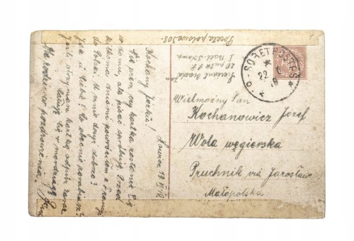 ŁOWICZ - KRAJOBRAZ WIEJSKI 1919