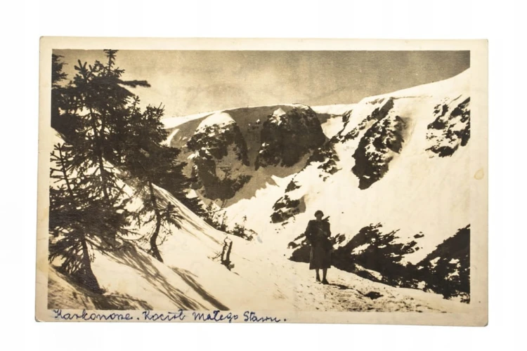 KARKONOSZE - KOCIOŁ MAŁEGO STAWU 1950